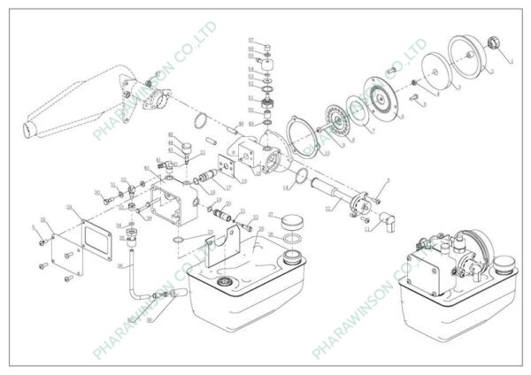 เครื่องพ่นหมอกควันสะพายไหล่ กำจัดยุงและแมลง Longray รุ่น TS35A(E)